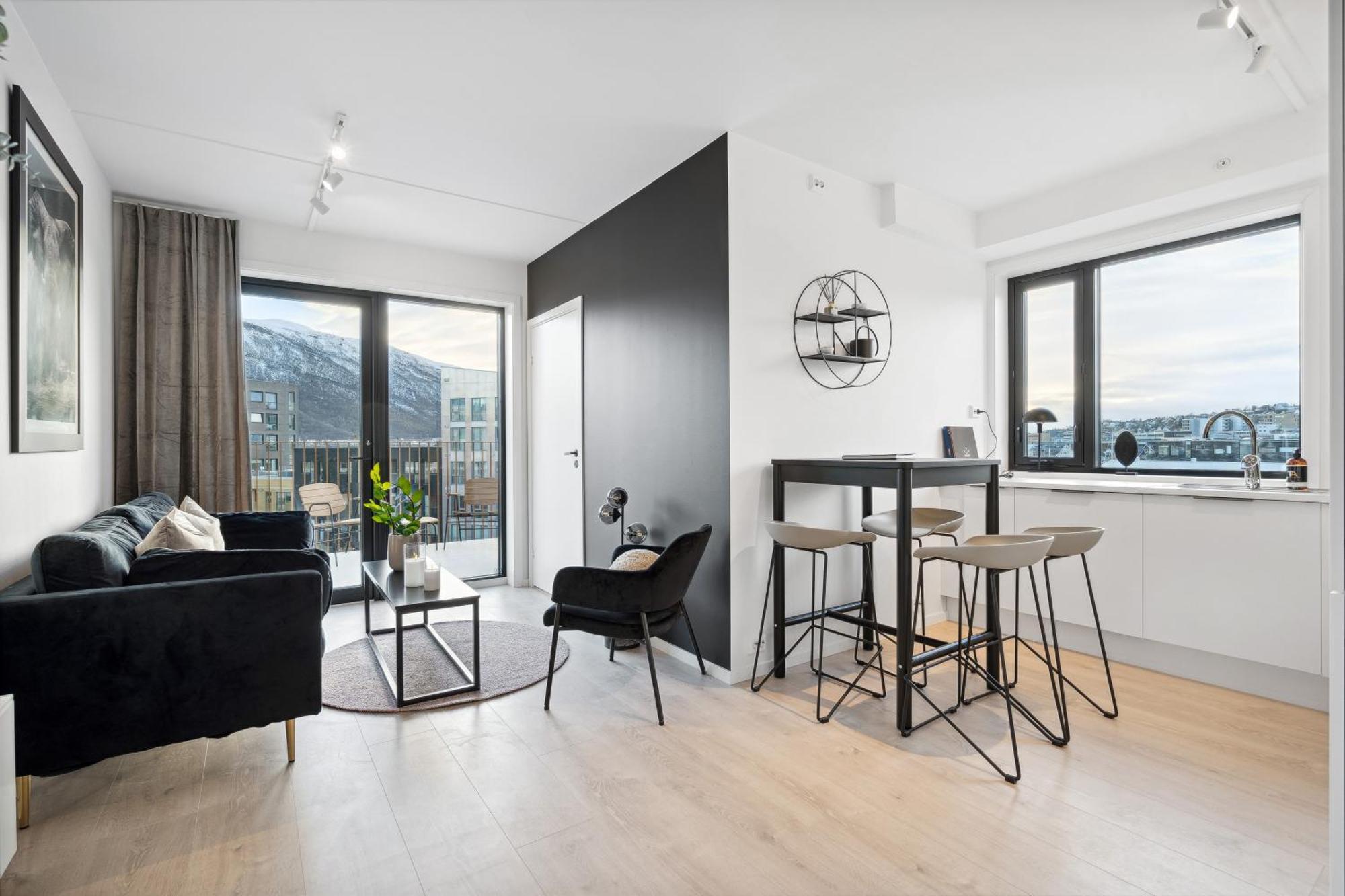 Totalapartments Vervet Gjoa, Brand New Apartments トロムソ エクステリア 写真