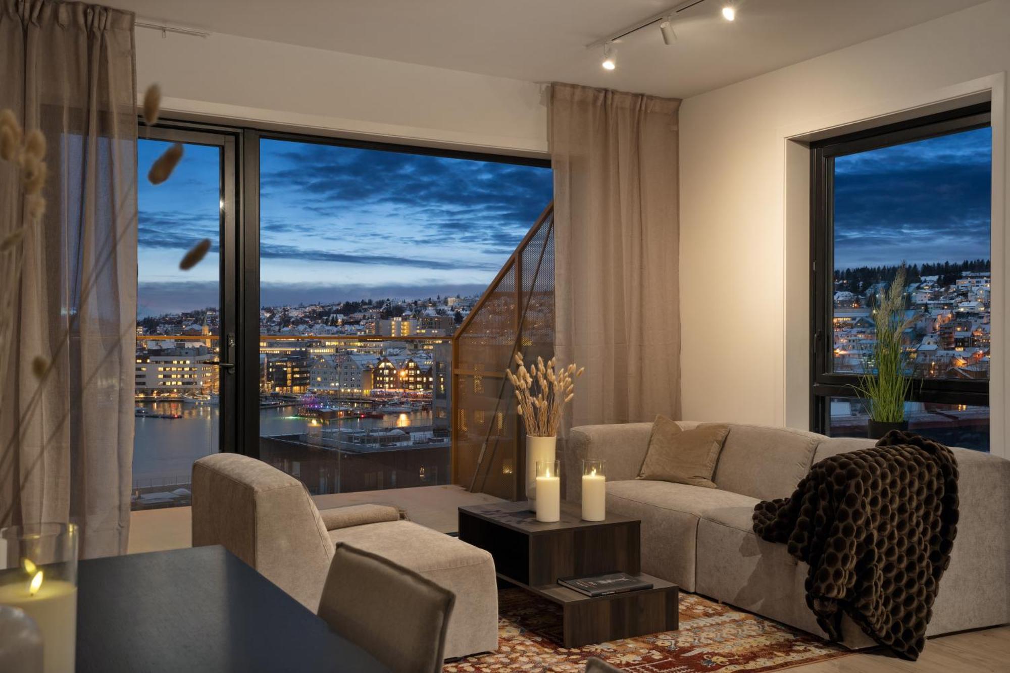 Totalapartments Vervet Gjoa トロムソ 部屋 写真