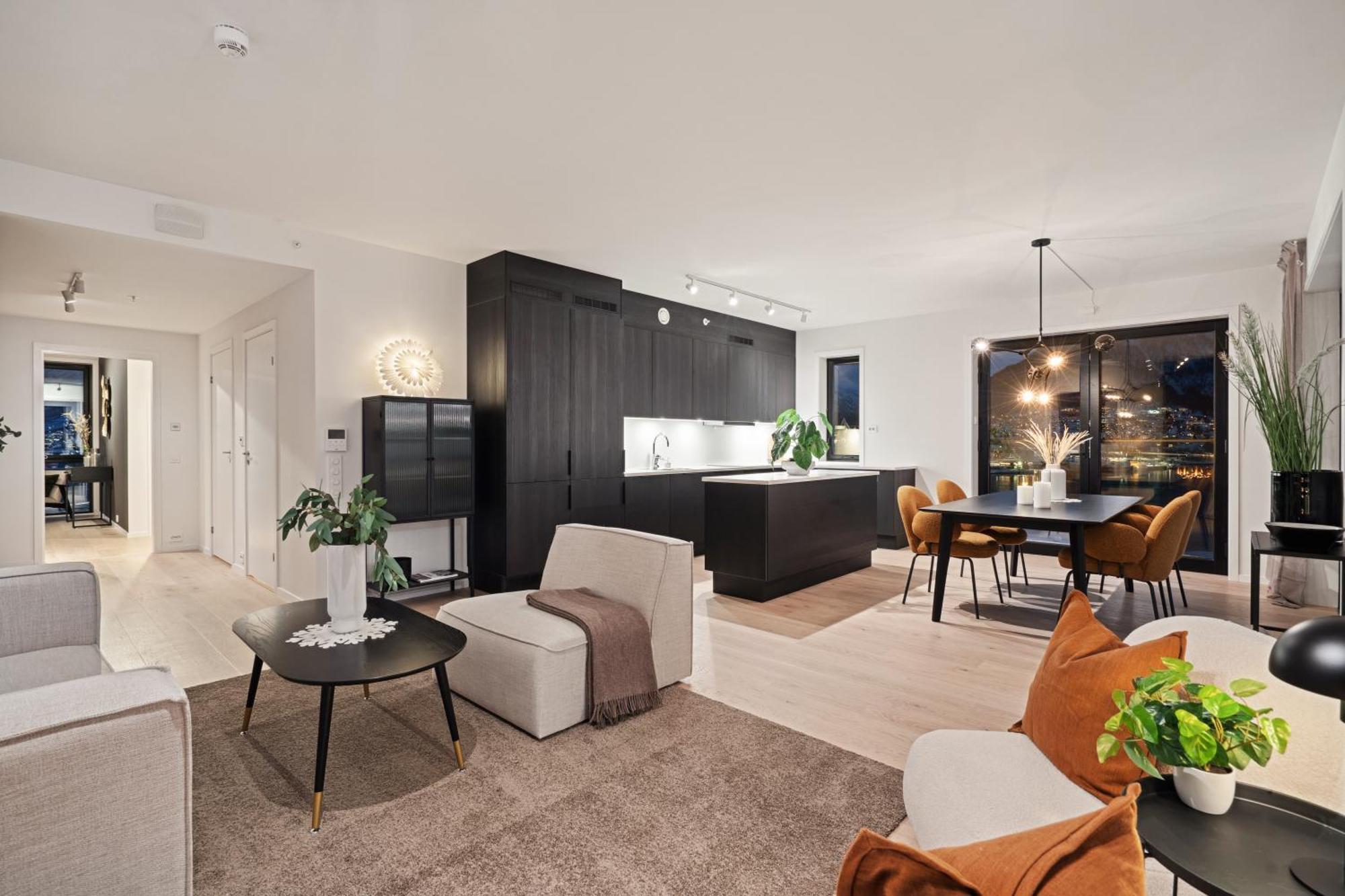 Totalapartments Vervet Gjoa トロムソ 部屋 写真