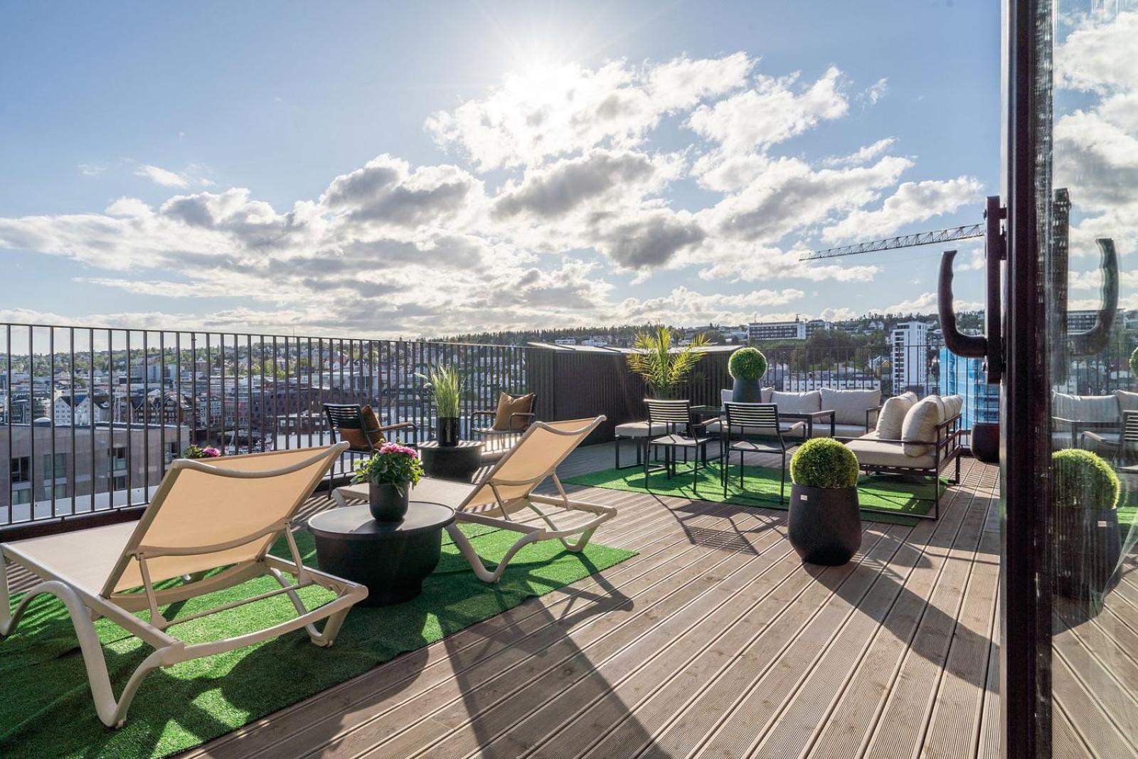 Totalapartments Vervet Gjoa トロムソ エクステリア 写真